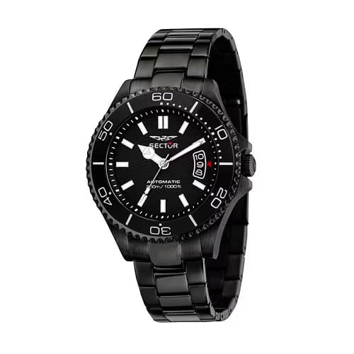 Sector Montre Homme SECTOR en Acier Noir Etanche