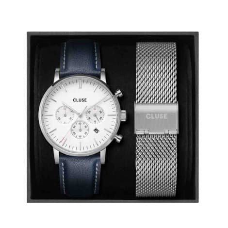 Cluse Aravis Chrono — cadran blanc