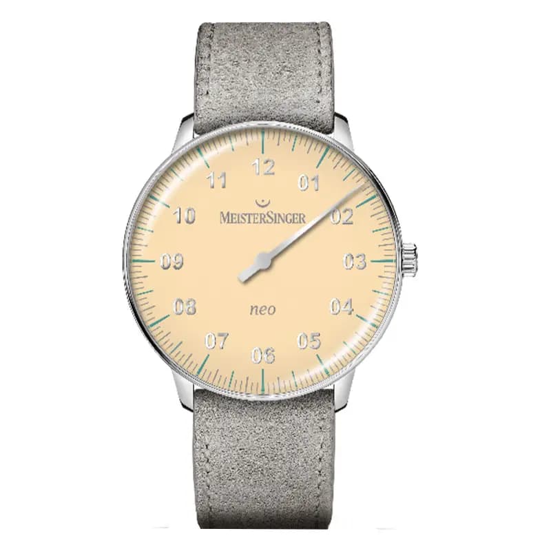 MeisterSinger Montre Neo Special Jaune clair S-NES935S