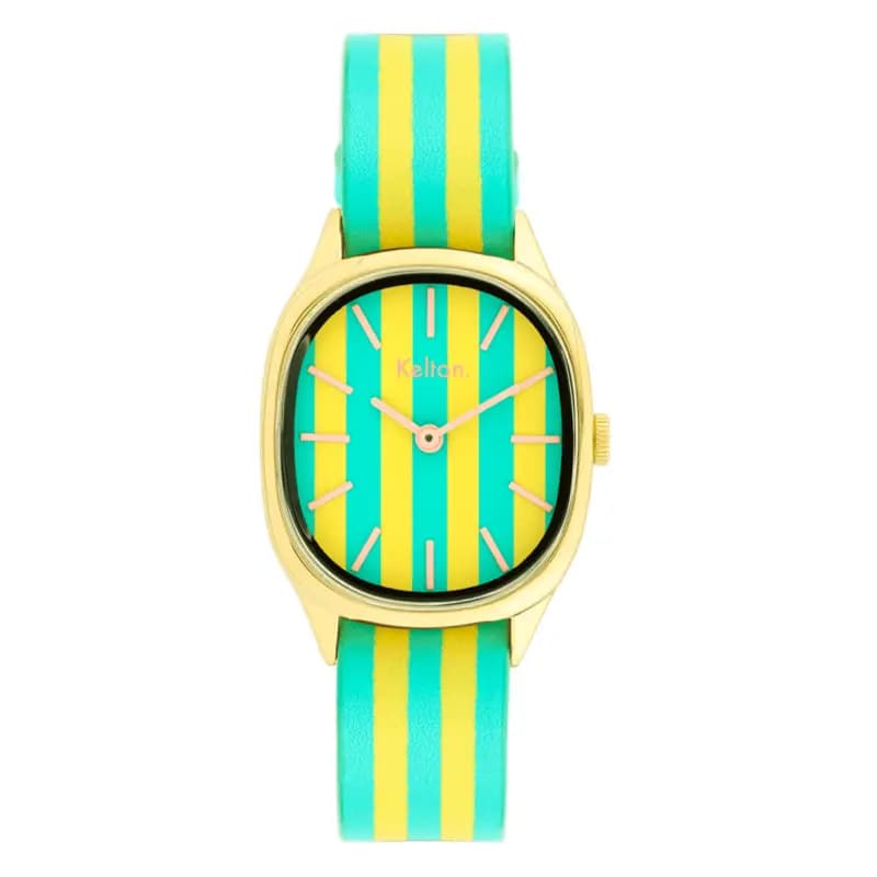 Kelton Montre Colorama Citron-Basilic