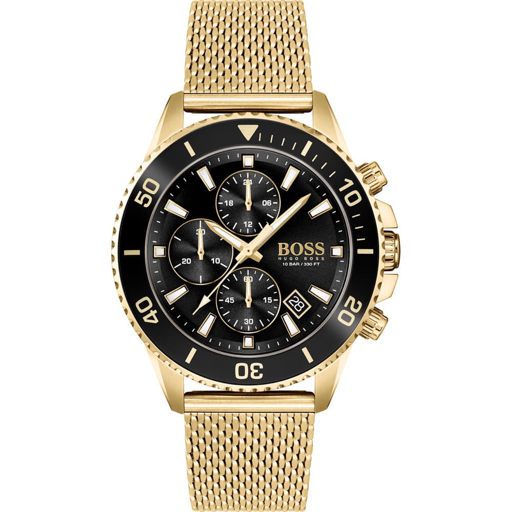 Hugo Boss Montre Boss en Acier Doré