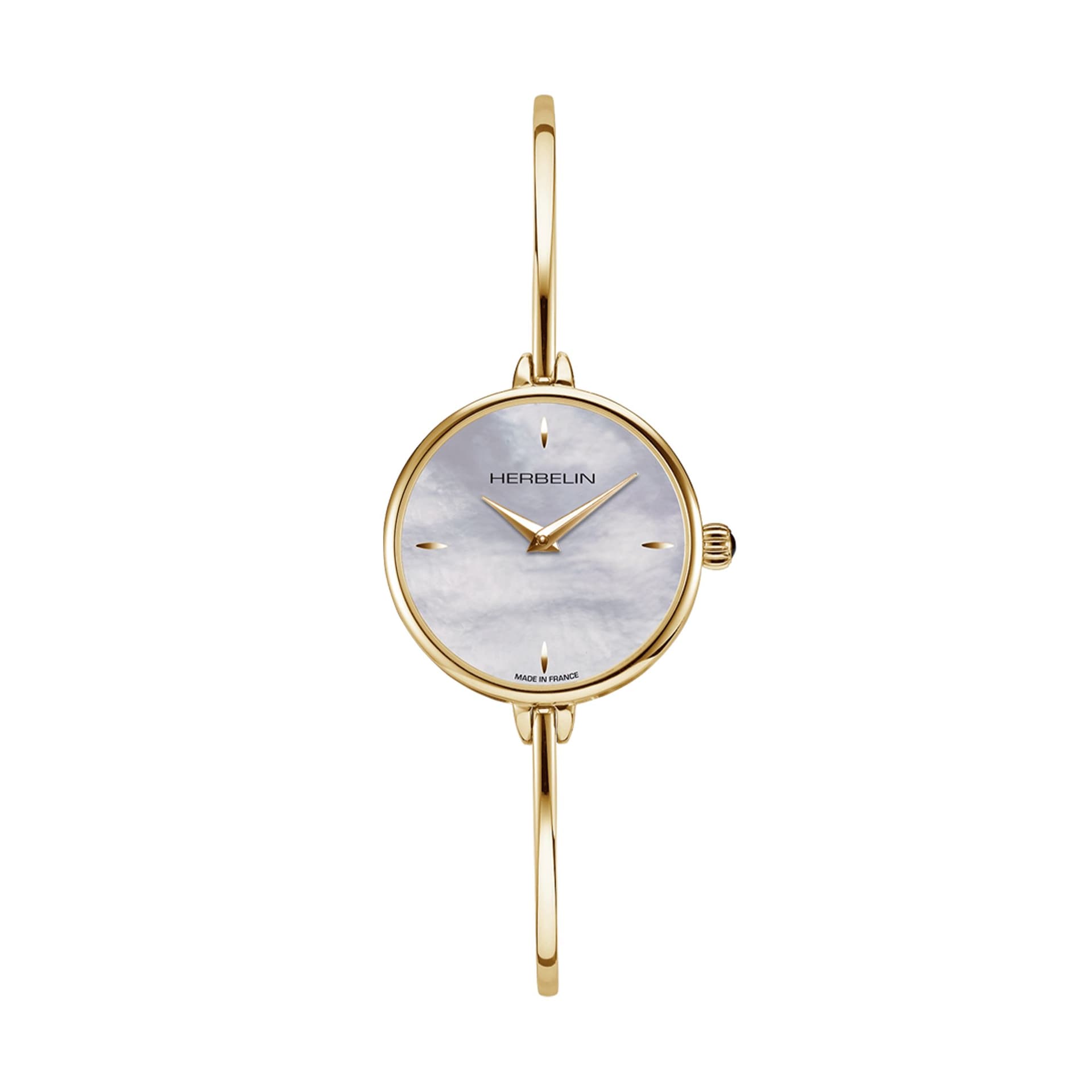 Michel Herbelin Montre michel herbelin Fil Acier et PVD Doré 26 mm - 17206BP19