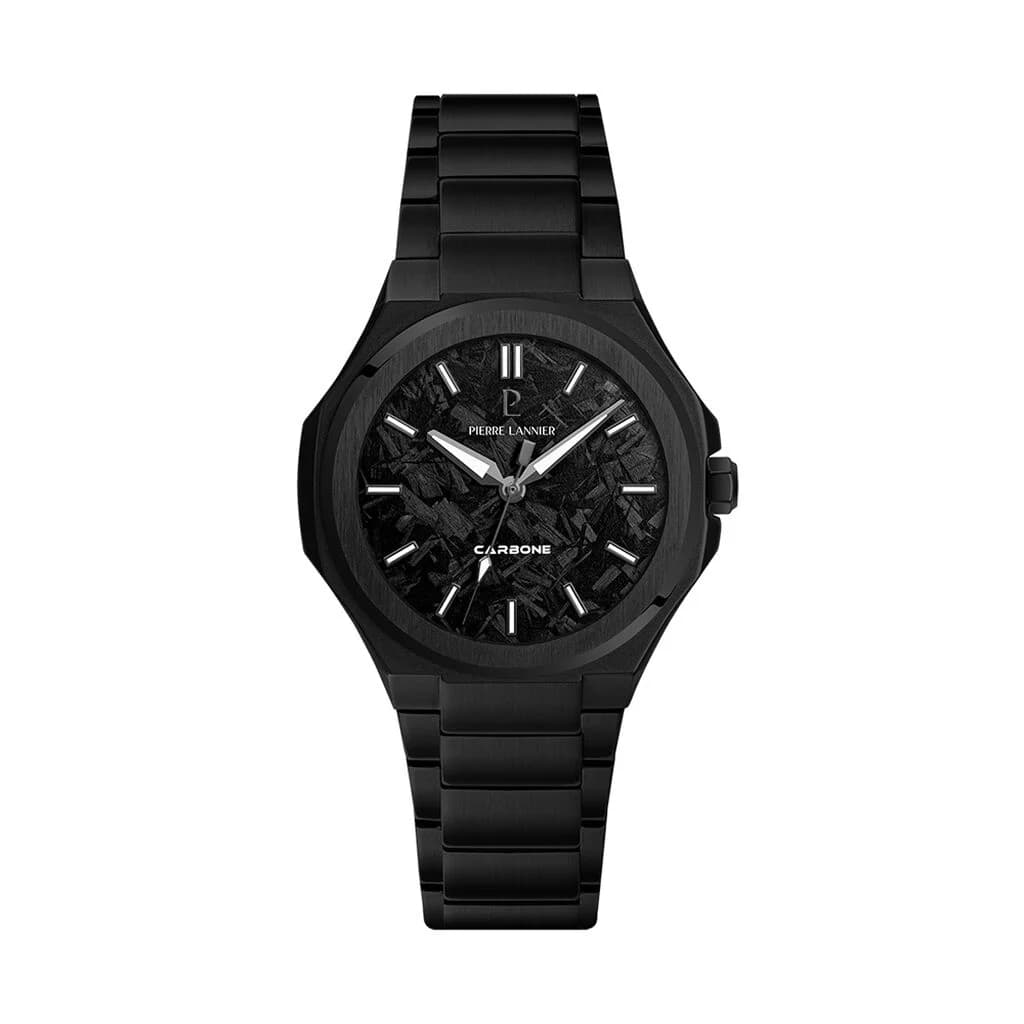 Pierre Lannier Montre Pierre Lannier Collection Graphite en Acier et PVD Noir