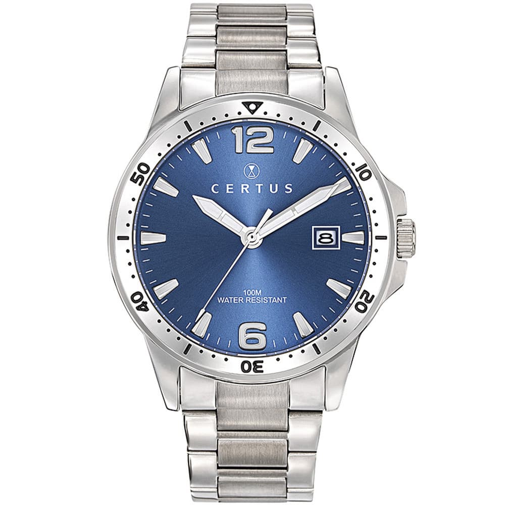 Certus Montre Certus en Acier Argenté