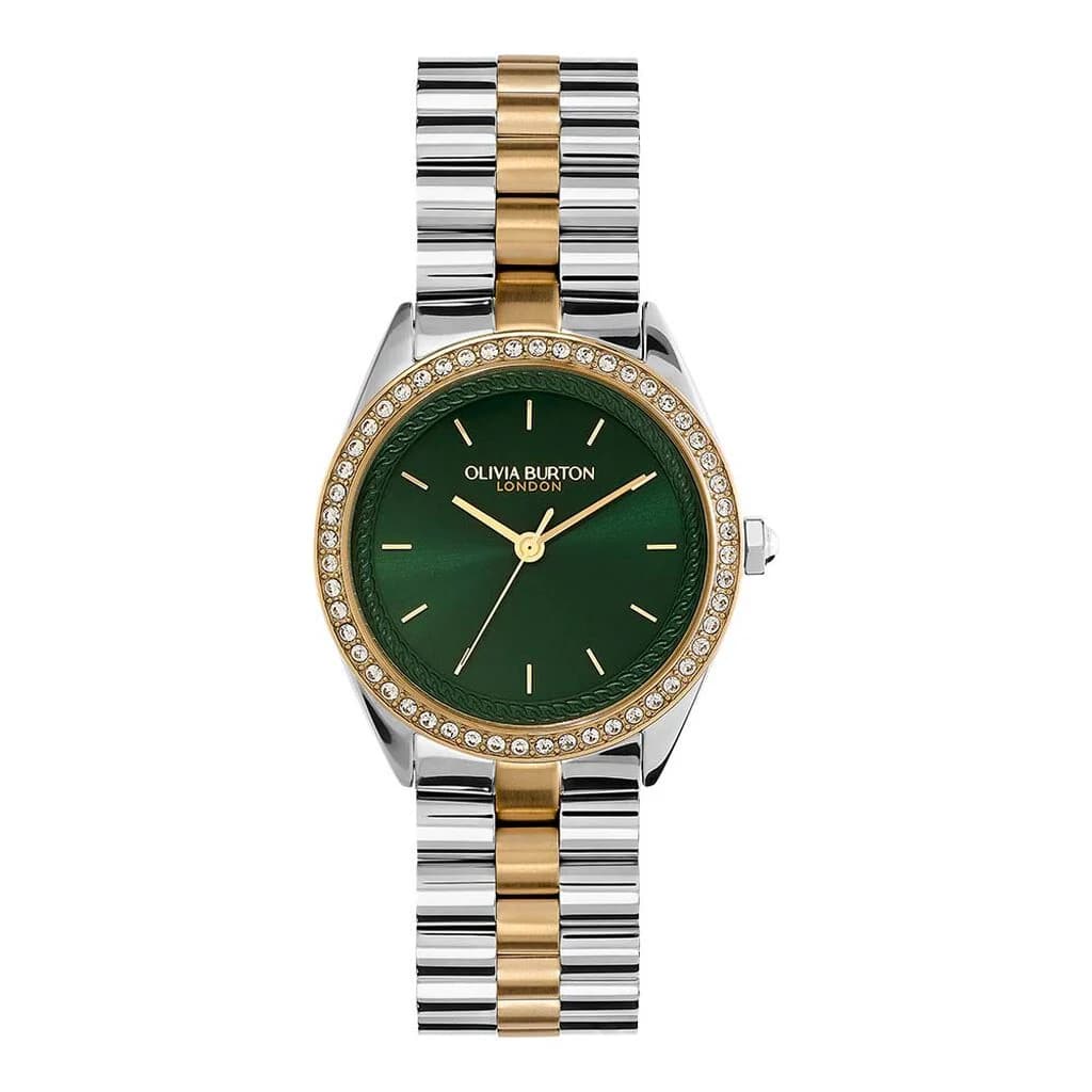 Olivia Burton Montre Olivia Burton Bejewelled Vert
