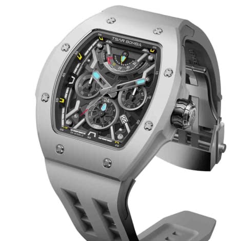 Tsar Bomba Montre Tsar Bomba - Atomic - Céramique - Gris - TB8222C-04