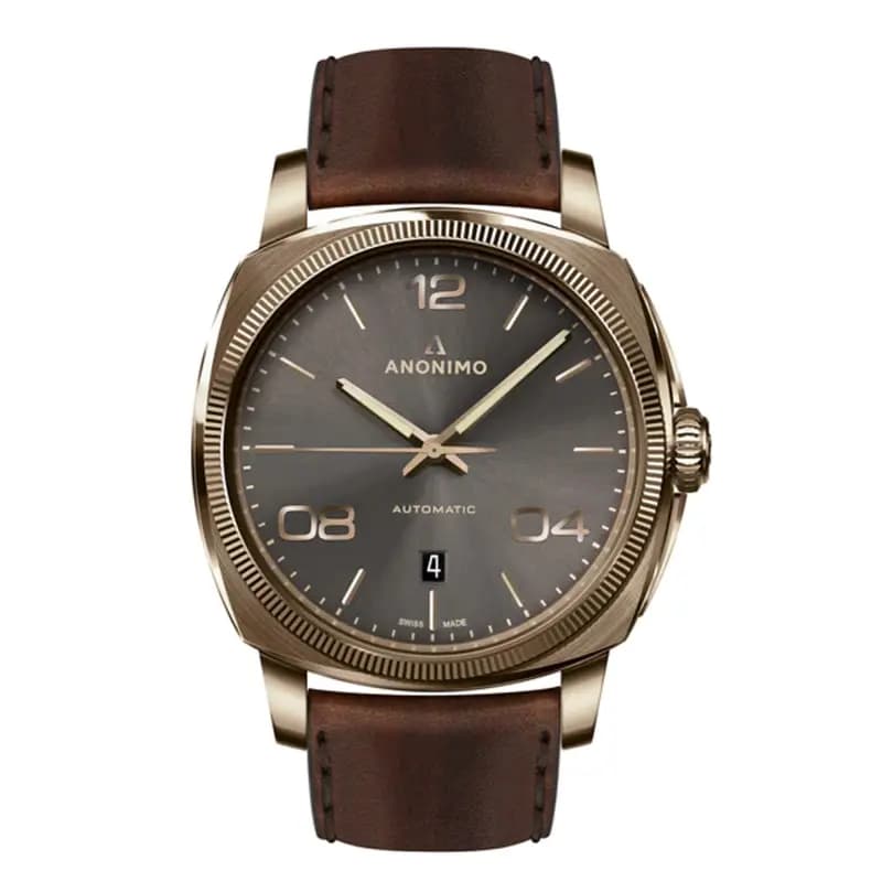 Anonimo Montre Epurato Bronze Galvanic Anthracite AM-4000.04.441.W88