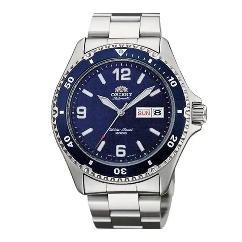 Orient Montre Orient Mako Automatique Cadran Bleu Bracelet Acier inoxydable - AA02002D