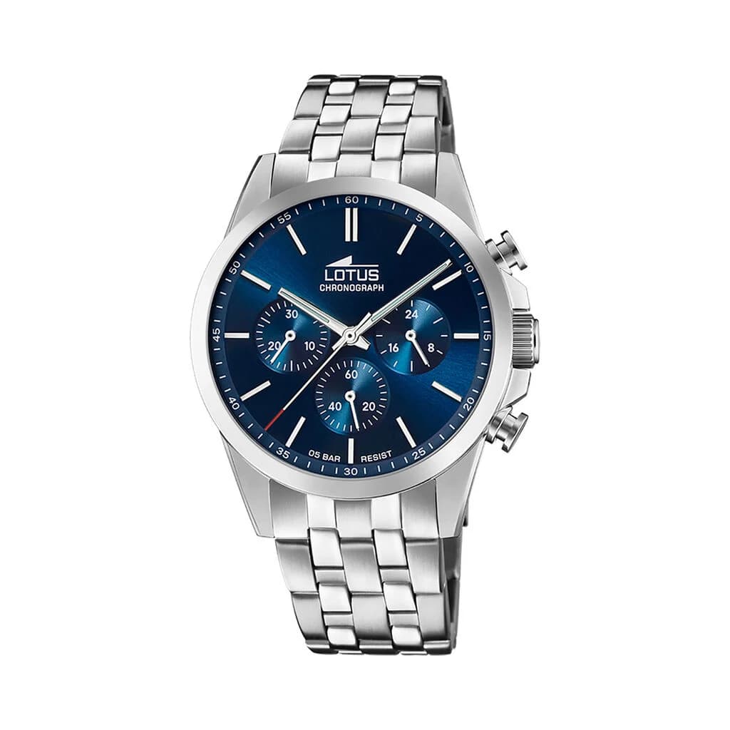 Lotus Montre Lotus Chrono 41 Bleu