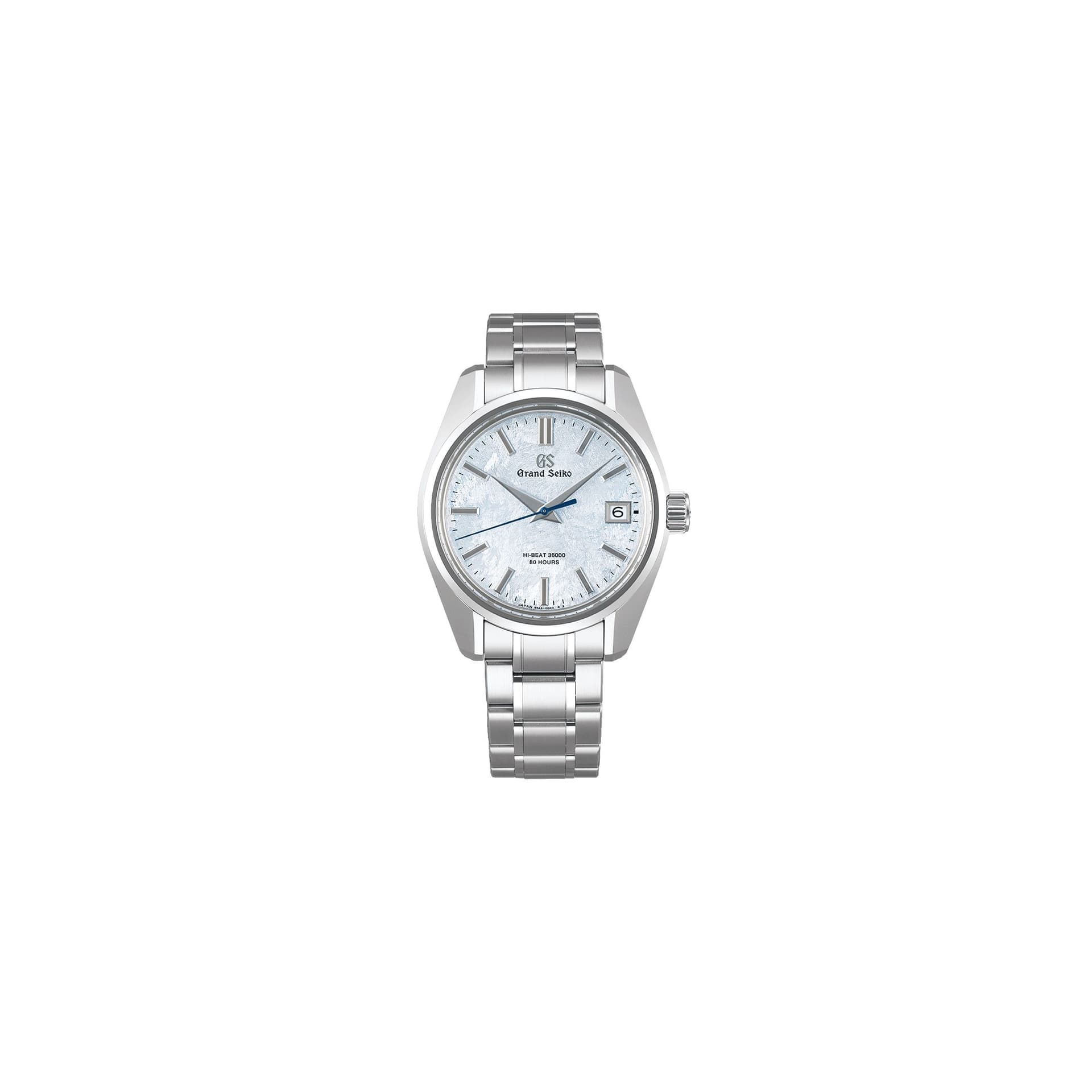 Grand Seiko Montre Grand Seiko Heritage 44GS Ever-Brilliant Steel Hi-Beat automatique cadran bleu clair bracelet acier 40 mm