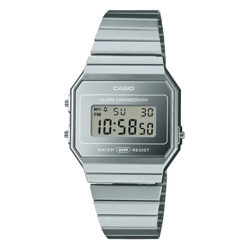 Casio Vintage A700WEV — cadran gris