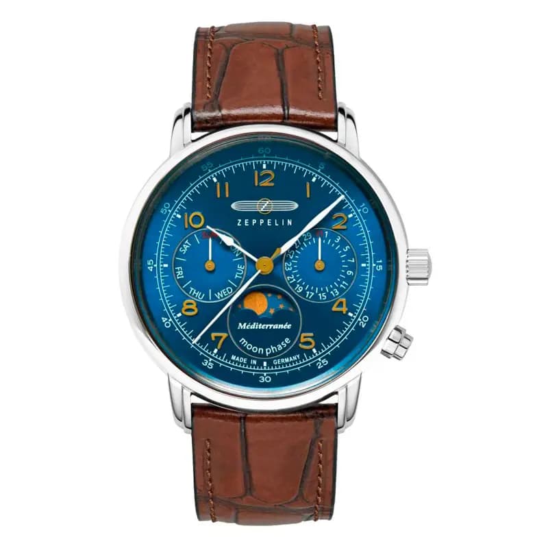 Zeppelin Montre Méditerranée Lady Moonphase 9637-3