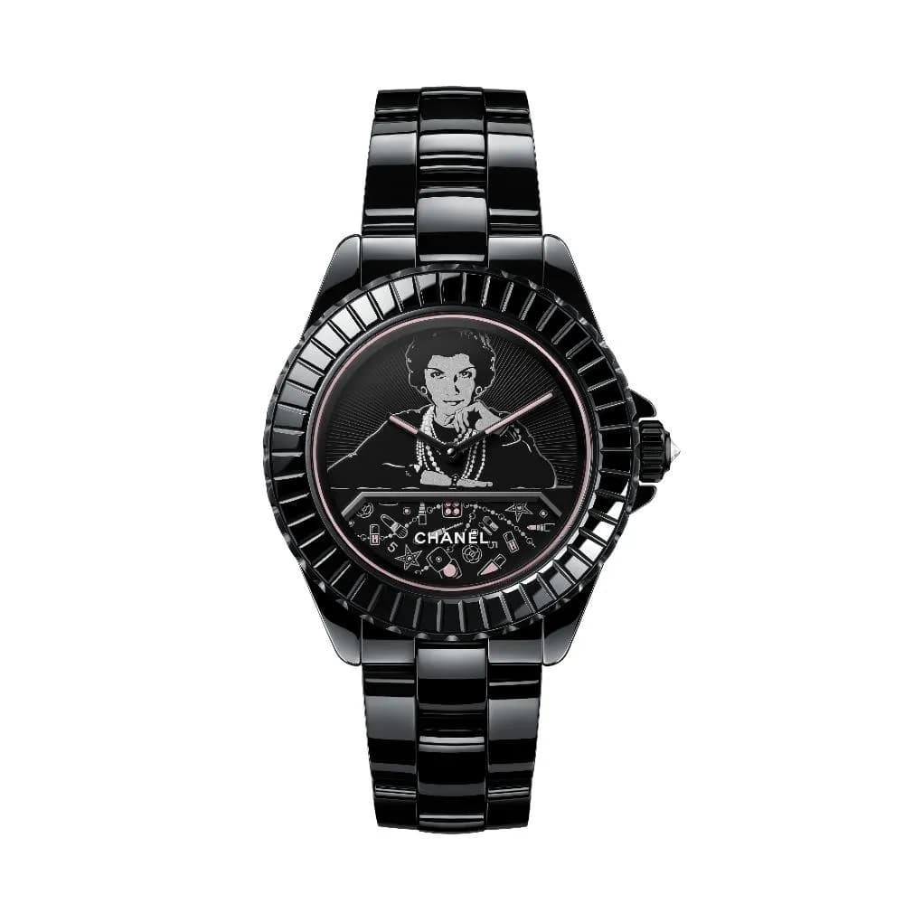 Chanel Montre Mademoiselle J12 Blush Calibre 12.1, 38 Mm