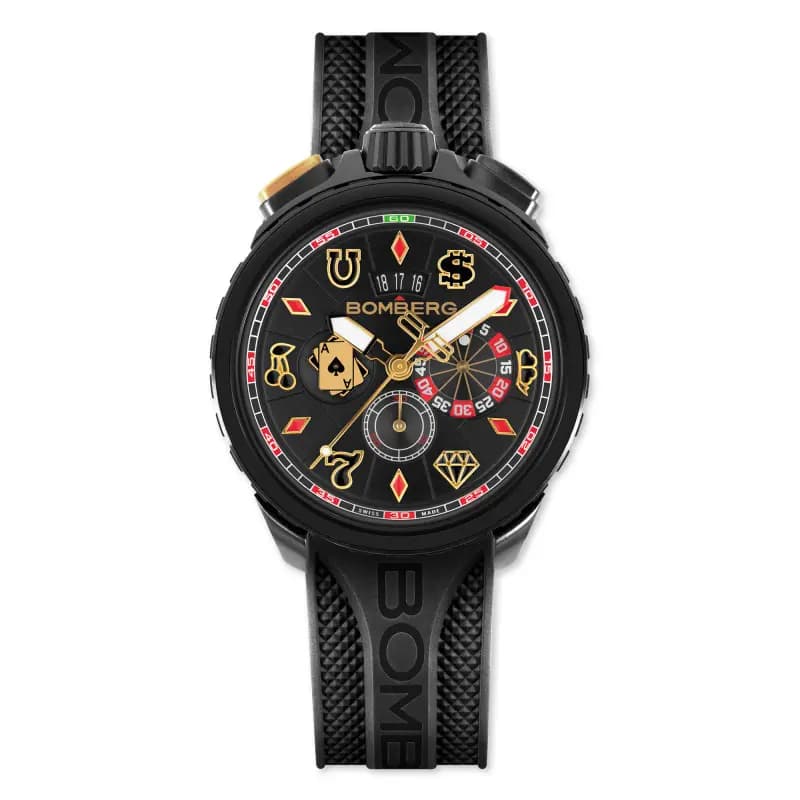 BOMBERG Montre Casino Black BS45CHPBA.075-1.12