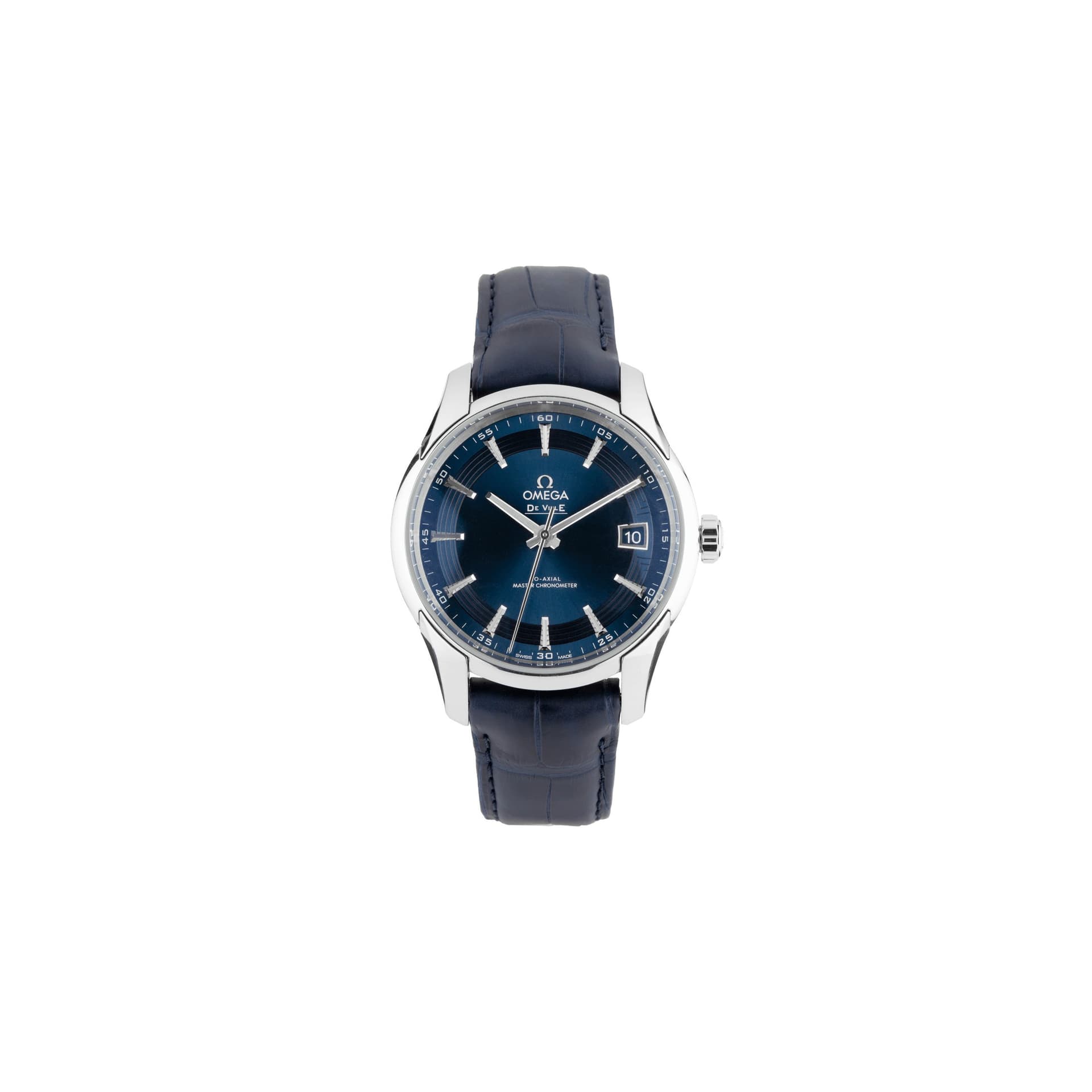 Omega De Ville Hour Vision — cadran bleu