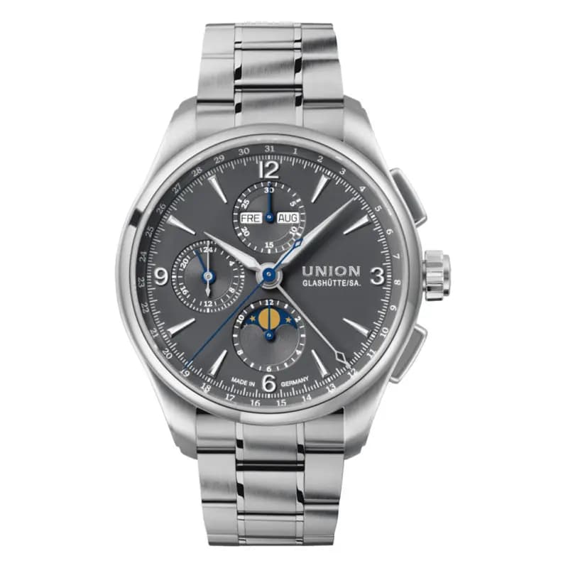 Union Glashütte Montre Belisar Chronograph Moon Phase D014.425.11.087.00