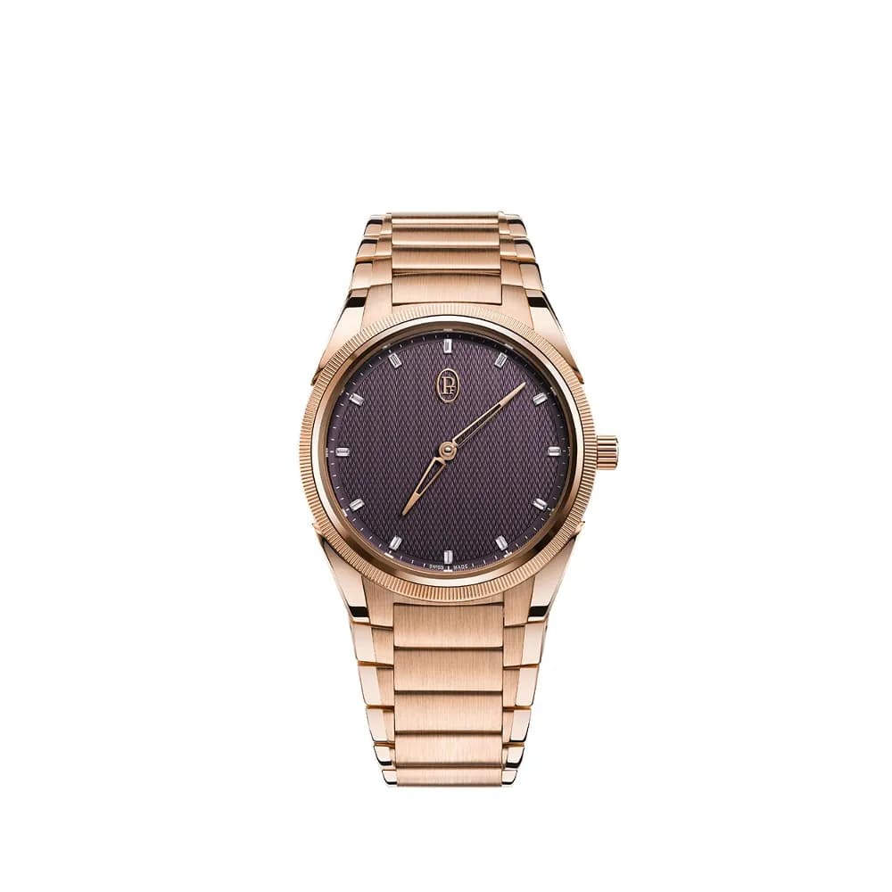Parmigiani Fleurier Tonda Pf Automatic Rose Gold Deep Ruby Set