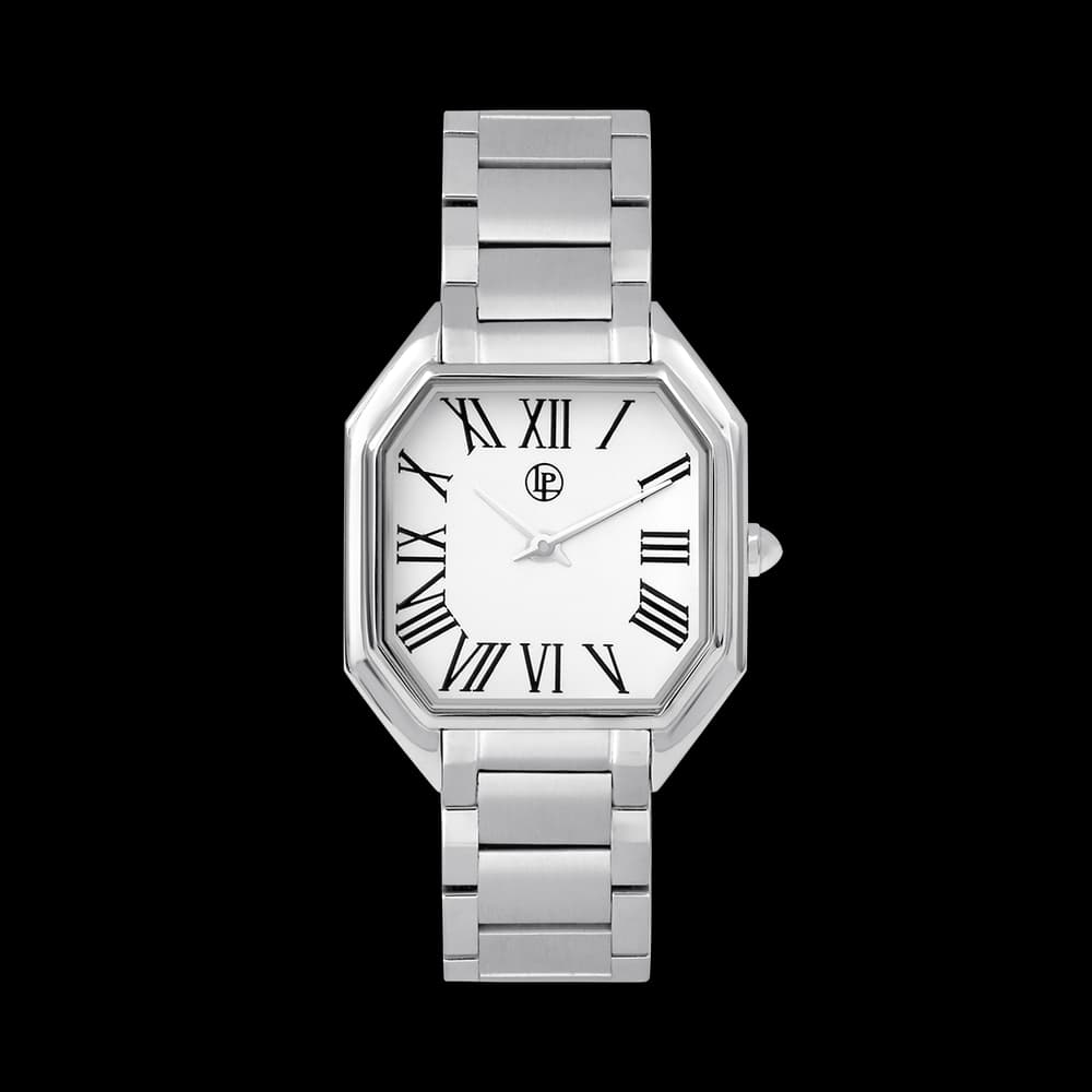 Louis Pion Montre quartz Femme Octavie Blanc