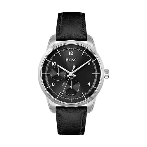 Hugo Boss Montre Homme BOSS BLACK SPORT LUX en Cuir Noir