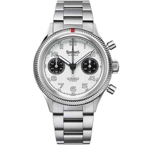 Hanhart Montre Hanhart 417 ES Flyback Panda - 1954 Mécanique diamètre 42 mm- H721.201-6428