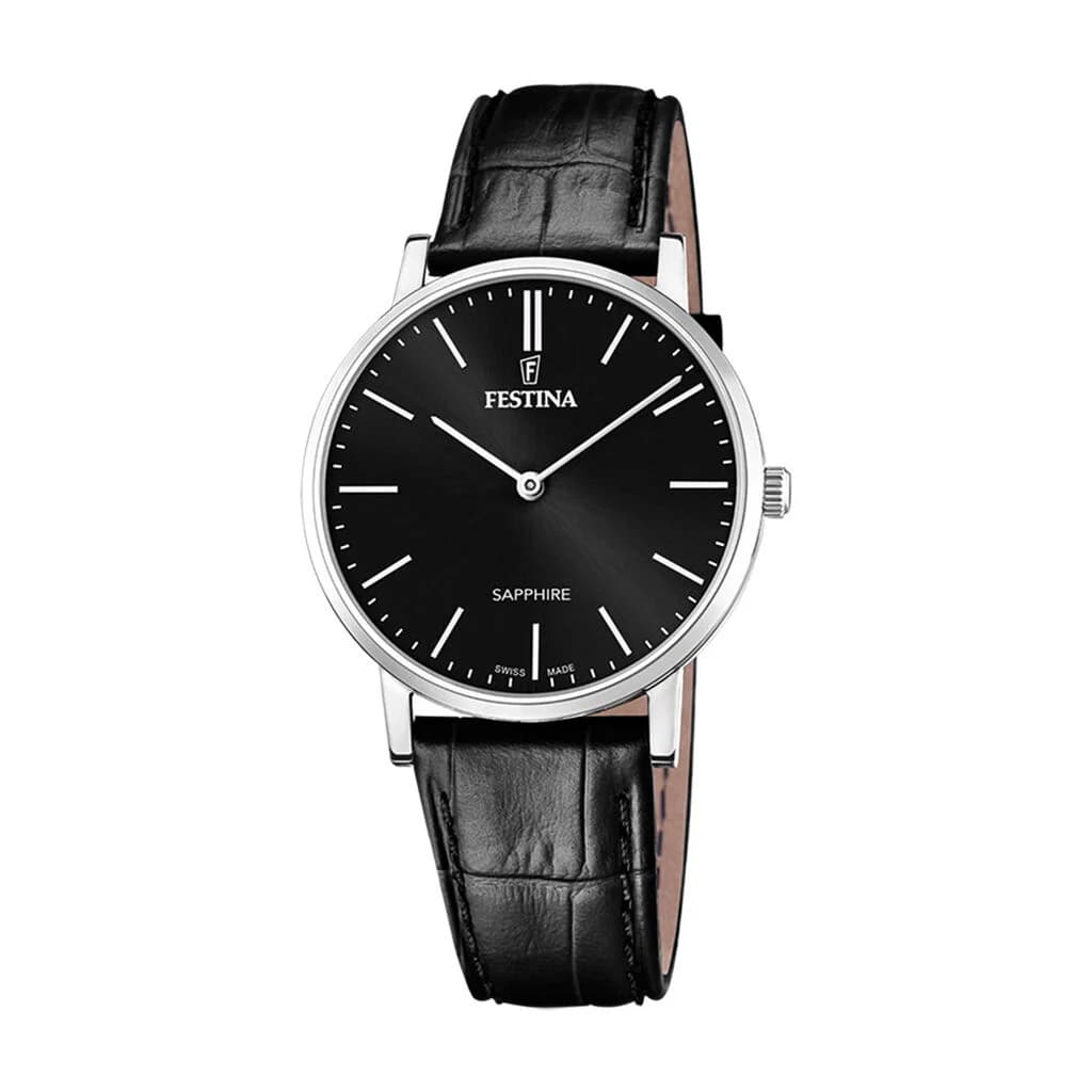 Festina Swiss Made Montre Festina Swiss Made 39 Noir