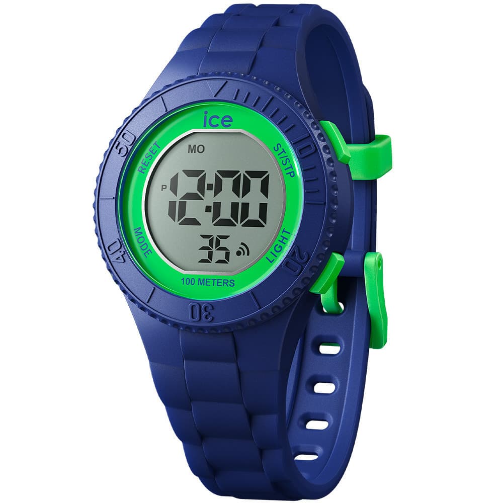 Ice Watch Montre Ice Watch Collection Ice Digit en Plastique Bleu