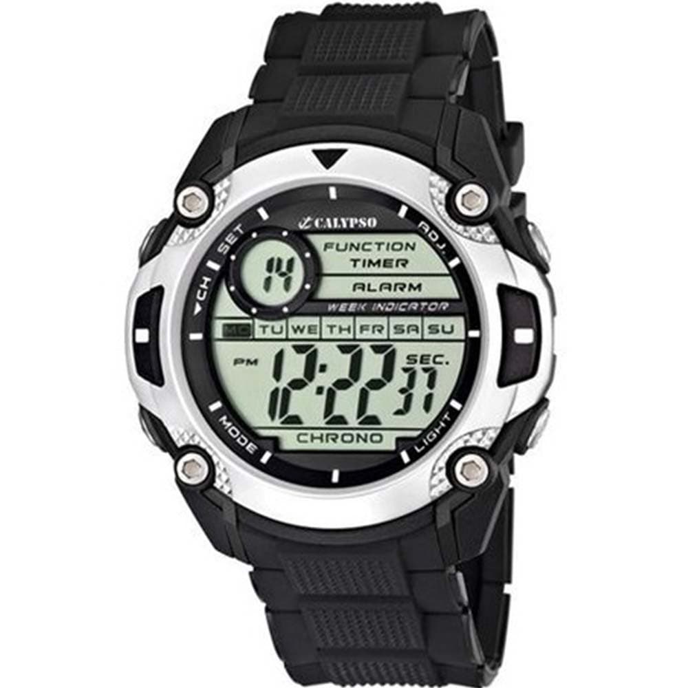 Calypso Montre Calypso en Résine Noir
