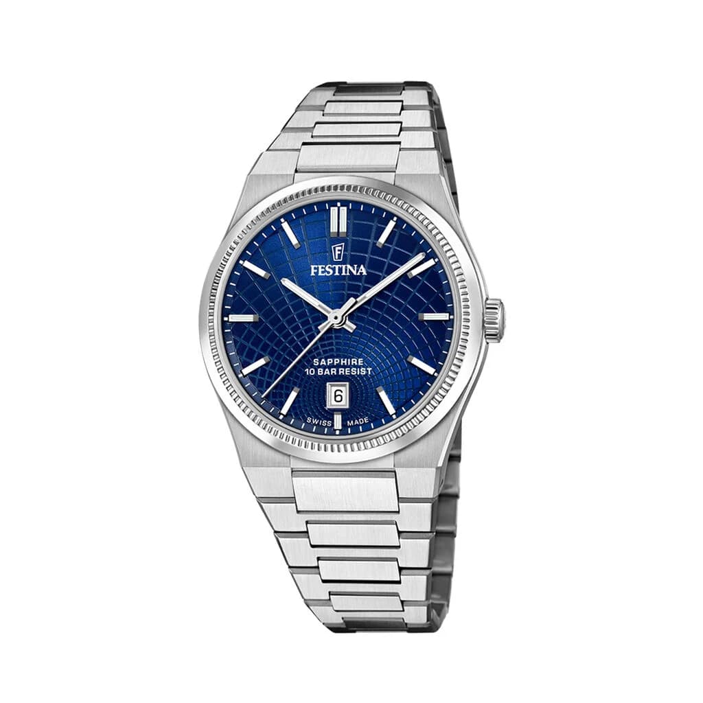 Festina Swiss Made Montre Festina Swiss Made 40 Bleu