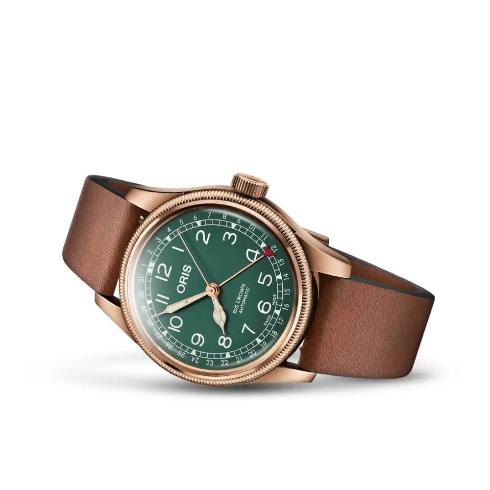Oris Big crown bronze pointer date