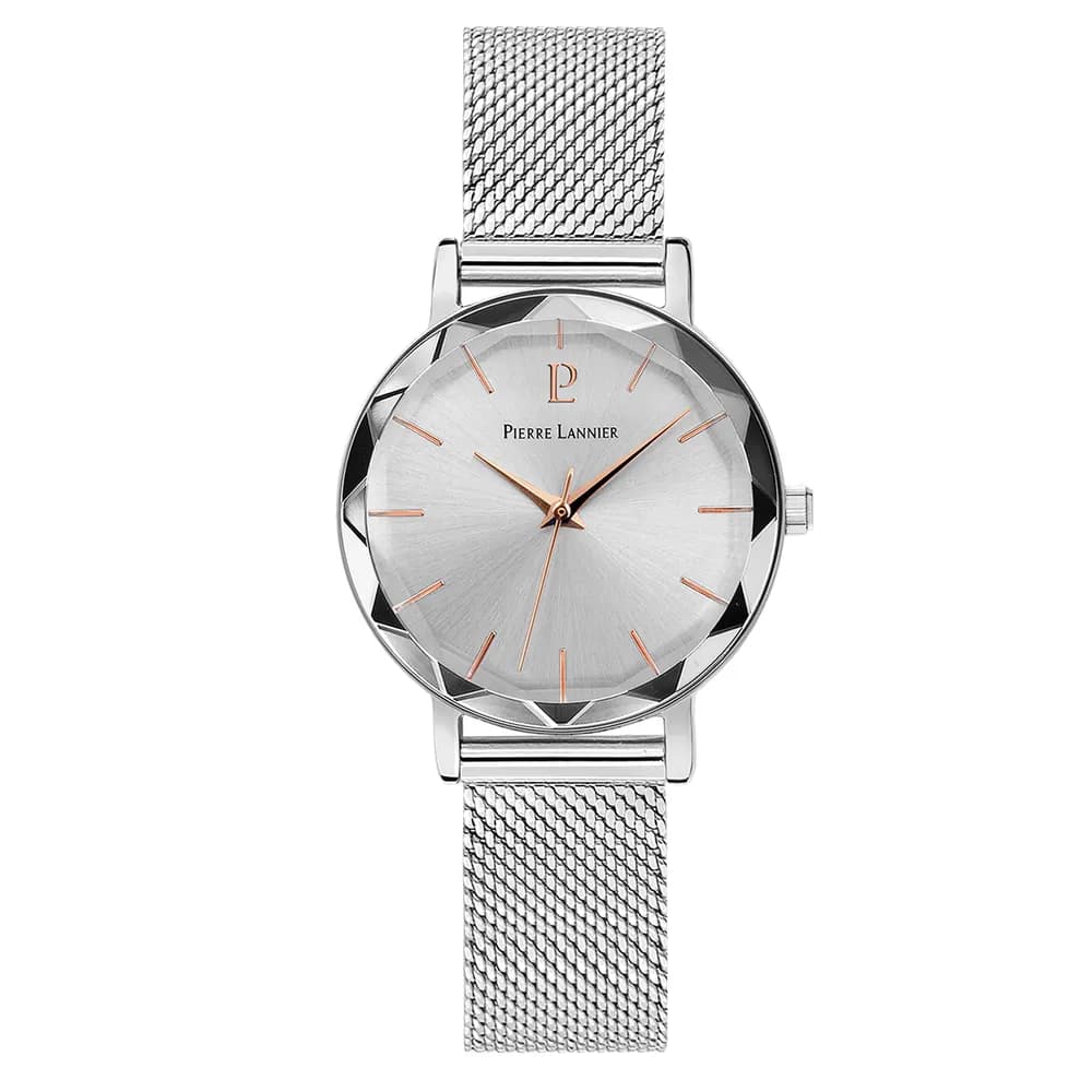 Pierre Lannier Montre quartz Femme Multiples Argenté