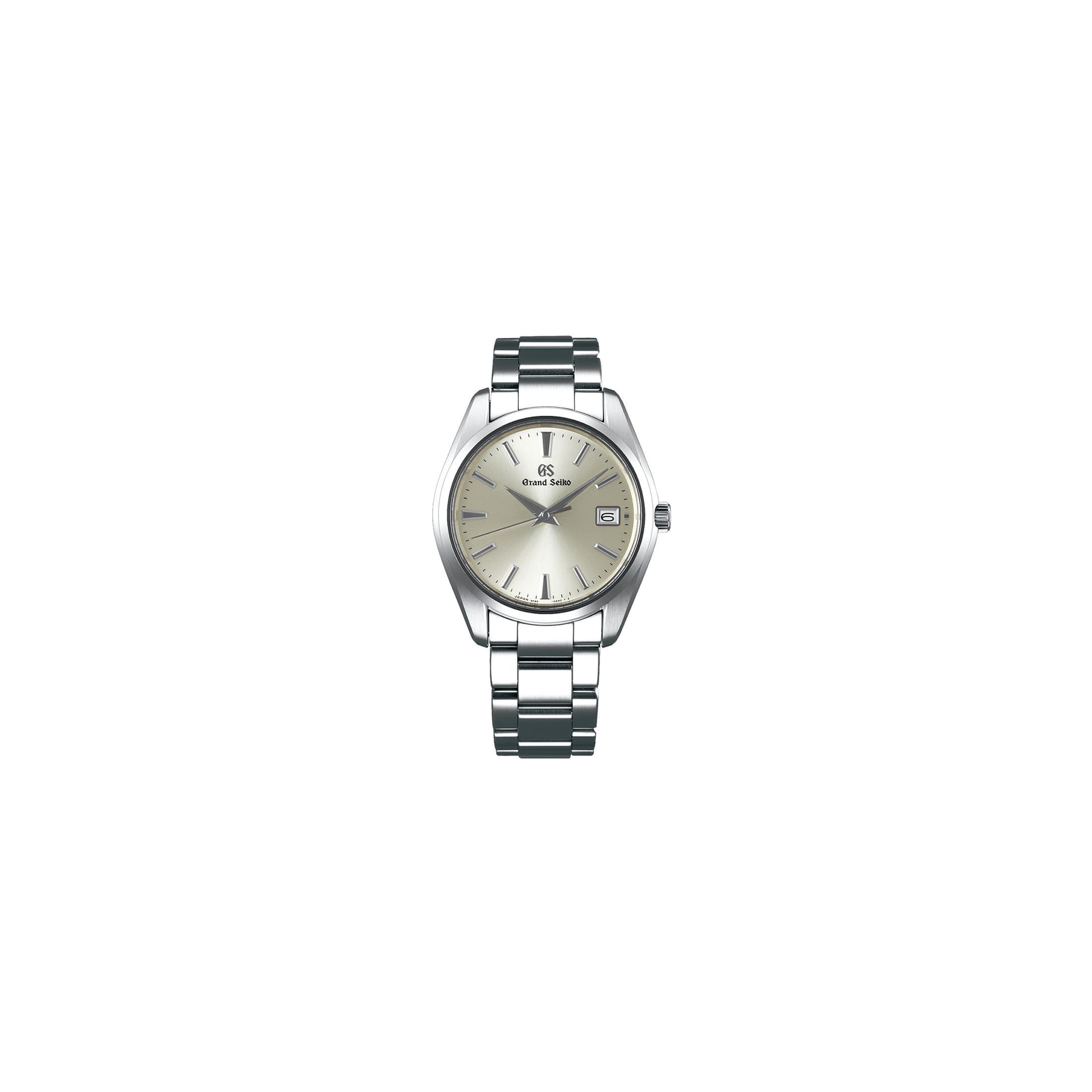 Grand Seiko Montre Grand Seiko Heritage quartz cadran champagne bracelet acier 40 mm