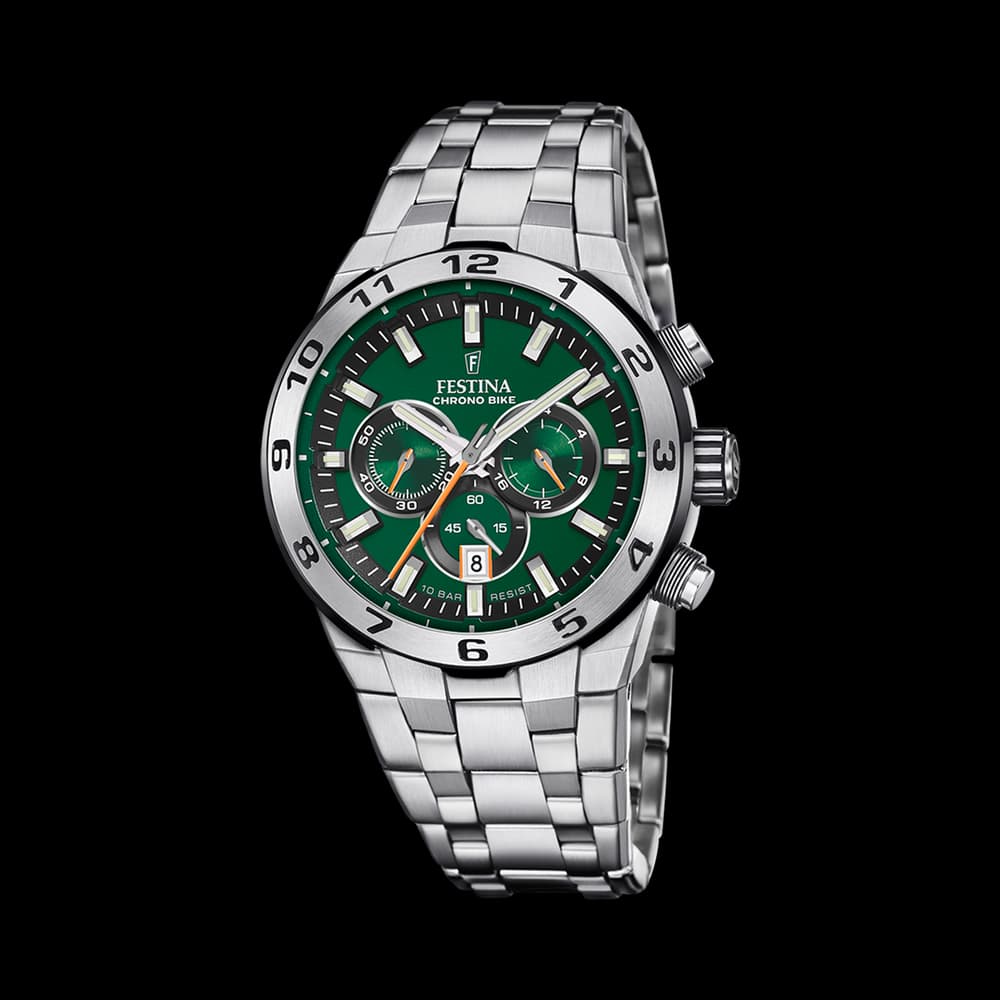 Festina Montre Festina Collection Chrono Bike en Acier Argenté