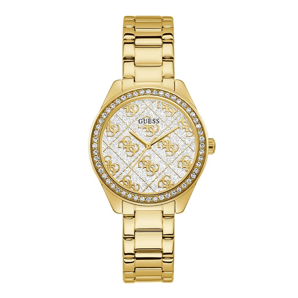Guess Montre Analogique Femme Guess Acier Jaune GW0001L2