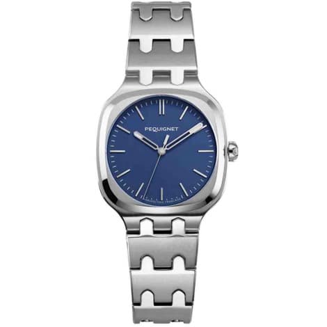 Pequignet Montre Pequignet Manufacture Concorde 30 mm Quartz Cadran Bleu marine - 9042473