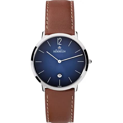 Michel Herbelin Montre quartz Homme City Bleu foncé