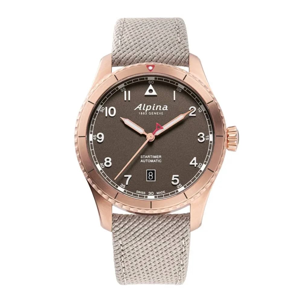 Alpina Montre Alpina Startimer Pilot Automatic 41 mm- AL-525BR4S24