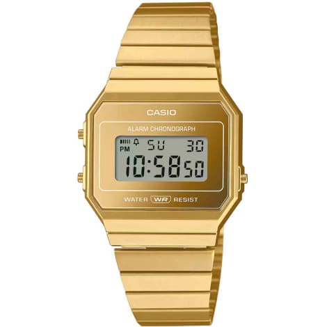 Casio Vintage Série Iconic — cadran doré