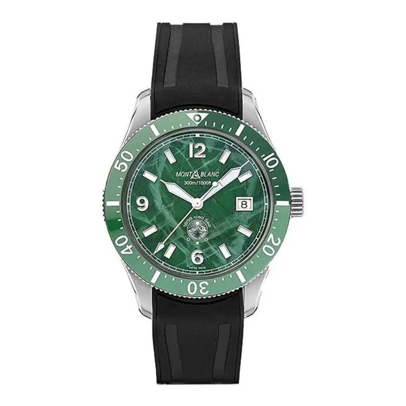 Montblanc Montre 1858 Iced Sea Automatic Date Verte MB129765