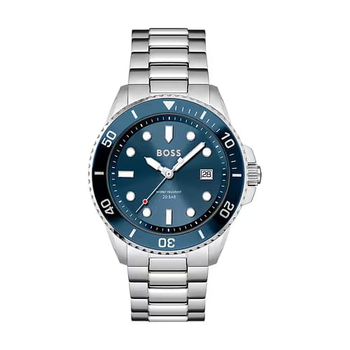 Hugo Boss Montre Homme BOSS BLACK ATHLEISURE en Acier Gris