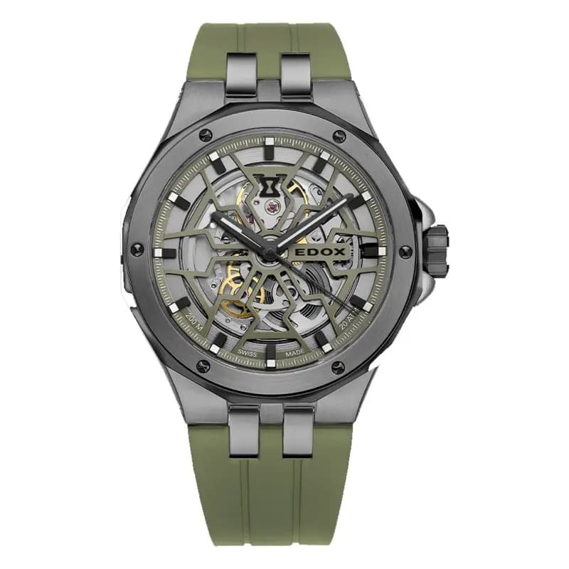 Edox Montre Delfin the Original Mecano Automatic 85303-357GNCAV-VONB