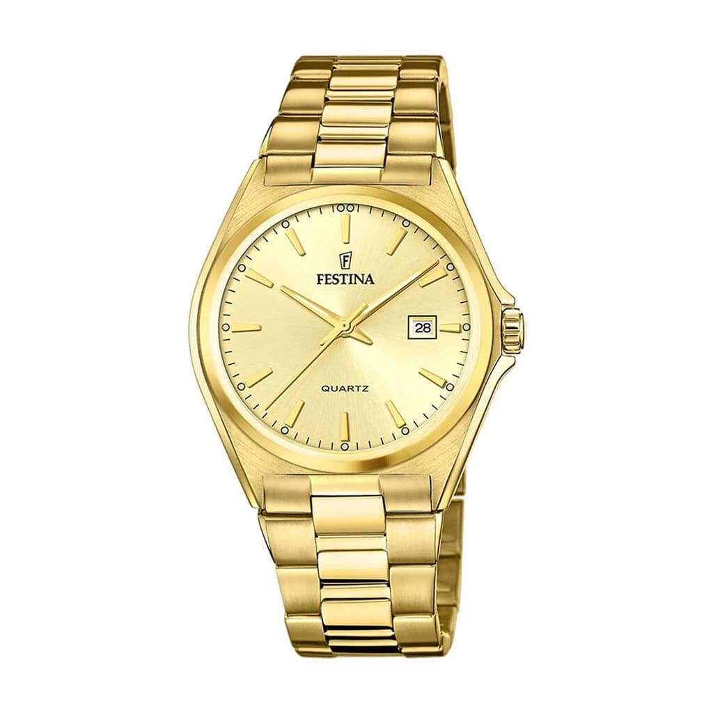 Festina Montre quartz Homme Classics Doré