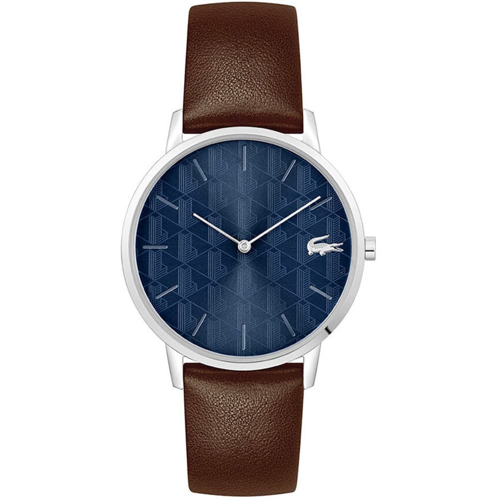 Lacoste Montre Lacoste Collection Crocorigin en Cuir Marron