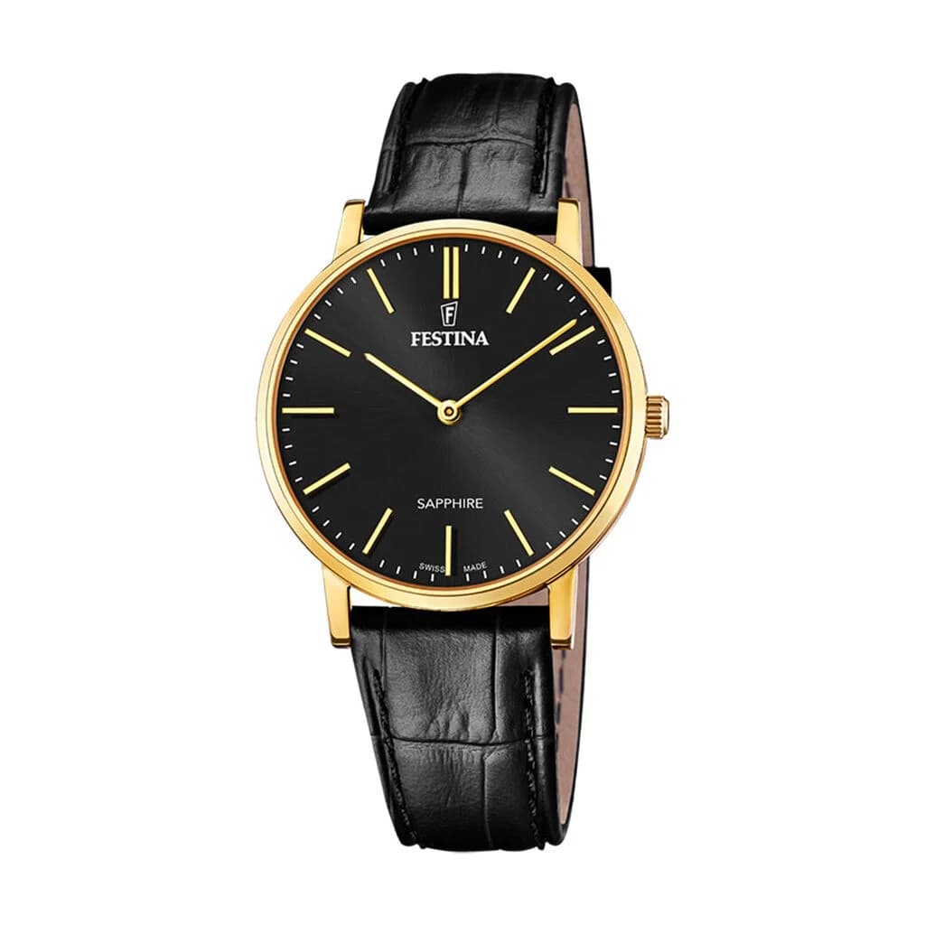 Festina Swiss Made Montre Festina Swiss Made 39 Noir