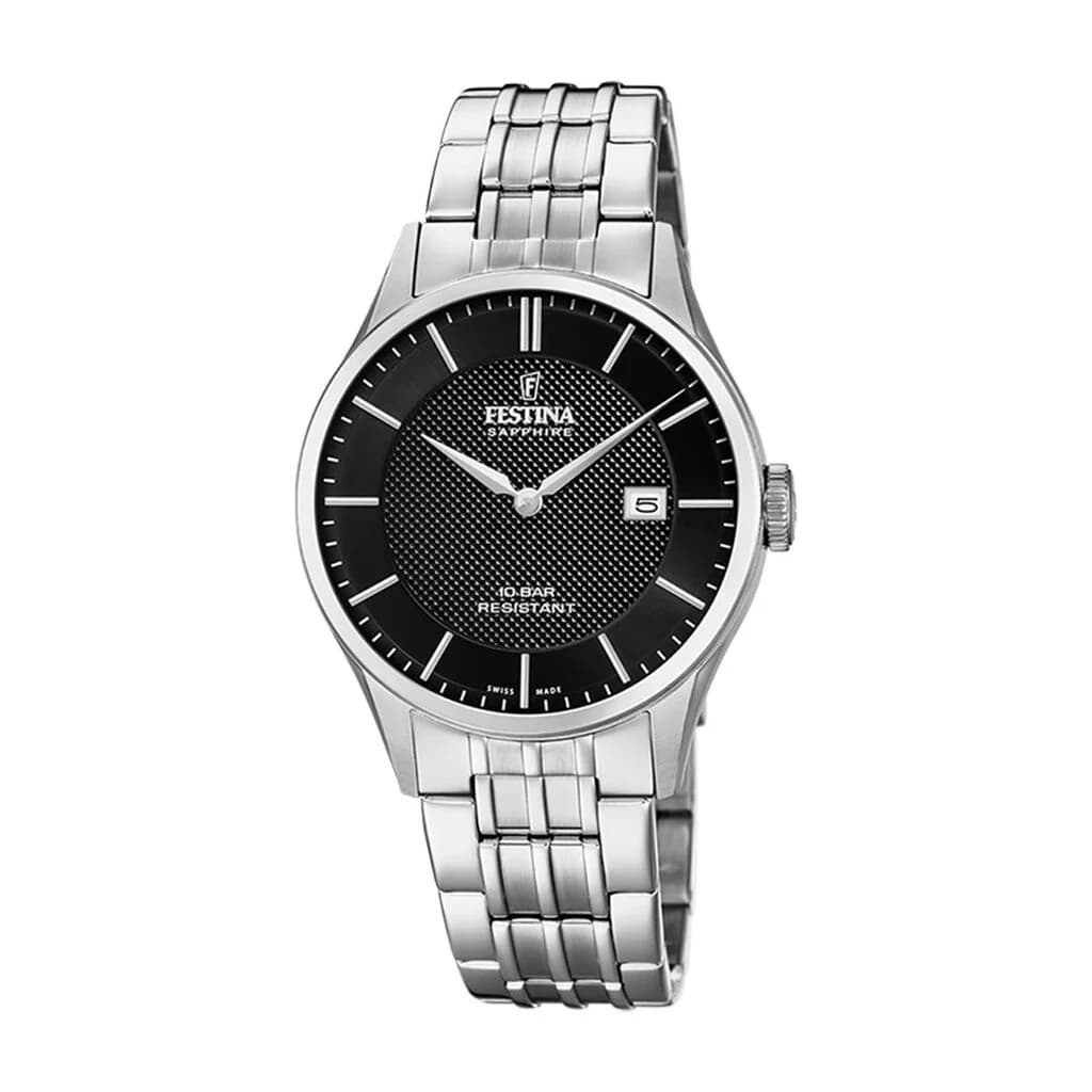Festina Swiss Made Montre Festina Swiss Made 40 Noir