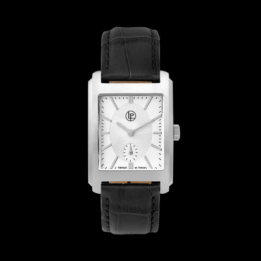 Louis Pion Montre quartz Homme Leonard Blanc