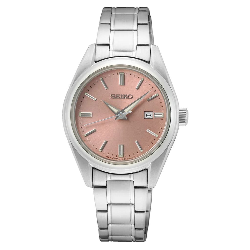 Seiko Montre Mixte Classique — cadran doré