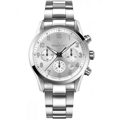 Pequignet E. Montre Pequignet Elegance Chronographe - 42 mm Homme -4810433S-A