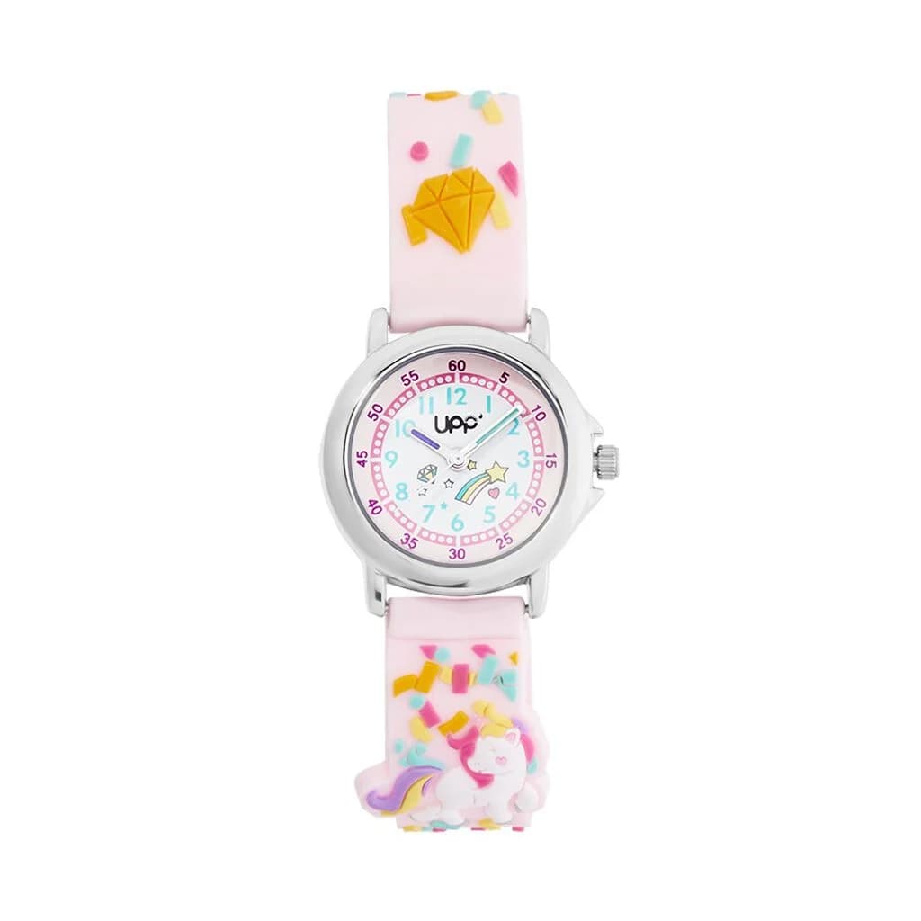 UPP Montre Upp Fuzzy Rose et Blanc