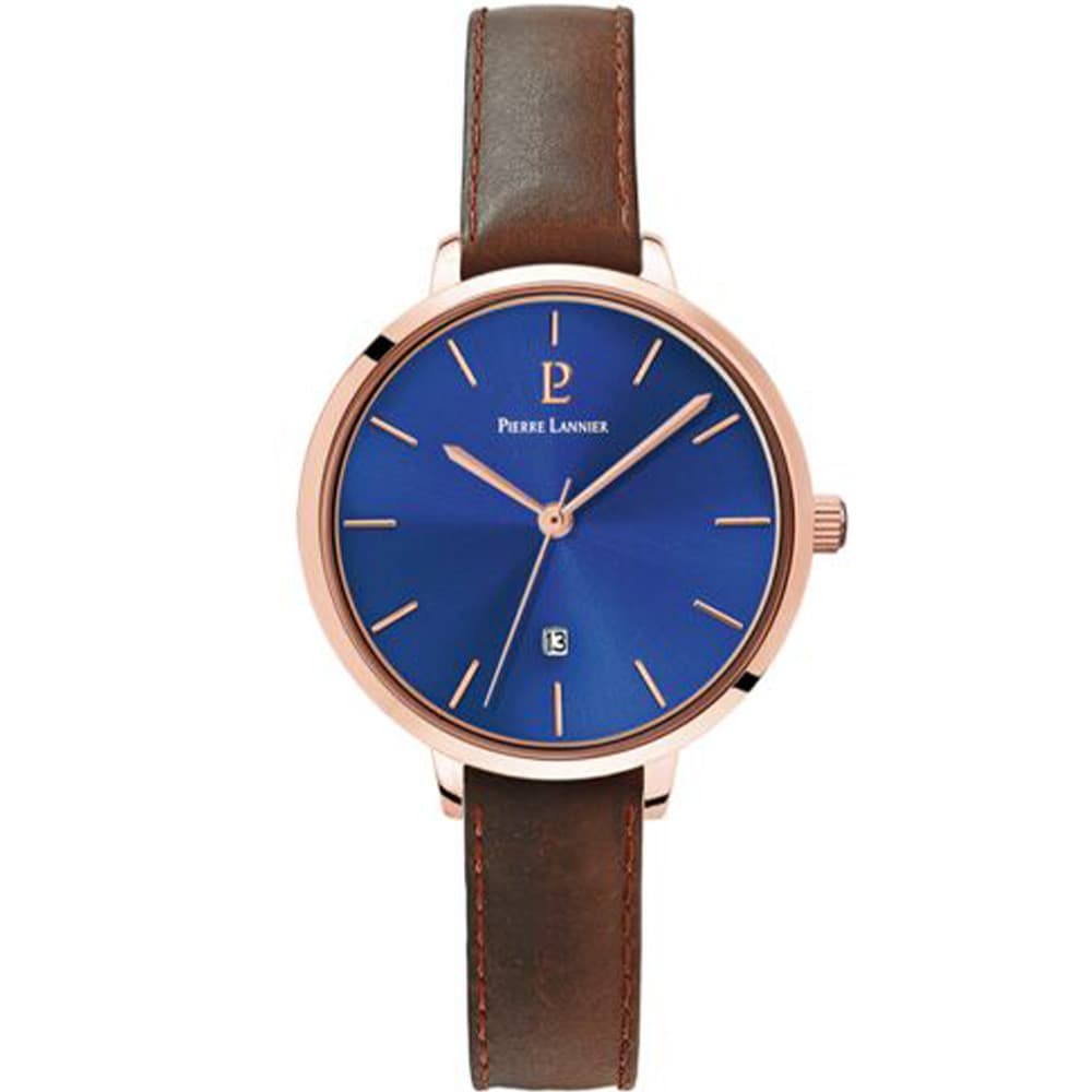 Pierre Lannier Montre Pierre Lannier en Cuir Marron