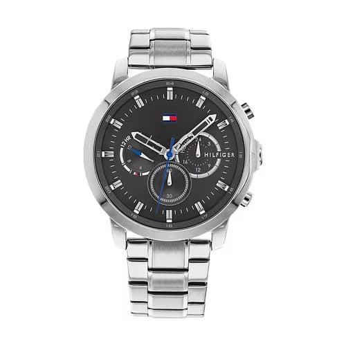 Tommy Hilfiger Montre Homme TOMMY HILFIGER JAMESON en Acier Gris Etanche